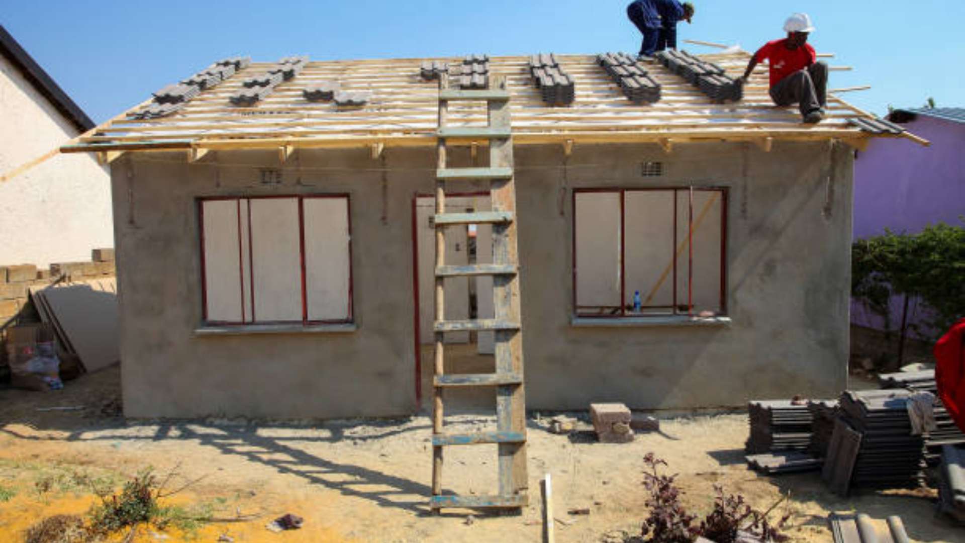 Bulkhead installation with drywall integration in Johannesburg